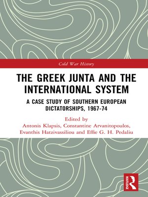 cover image of The Greek Junta and the International System